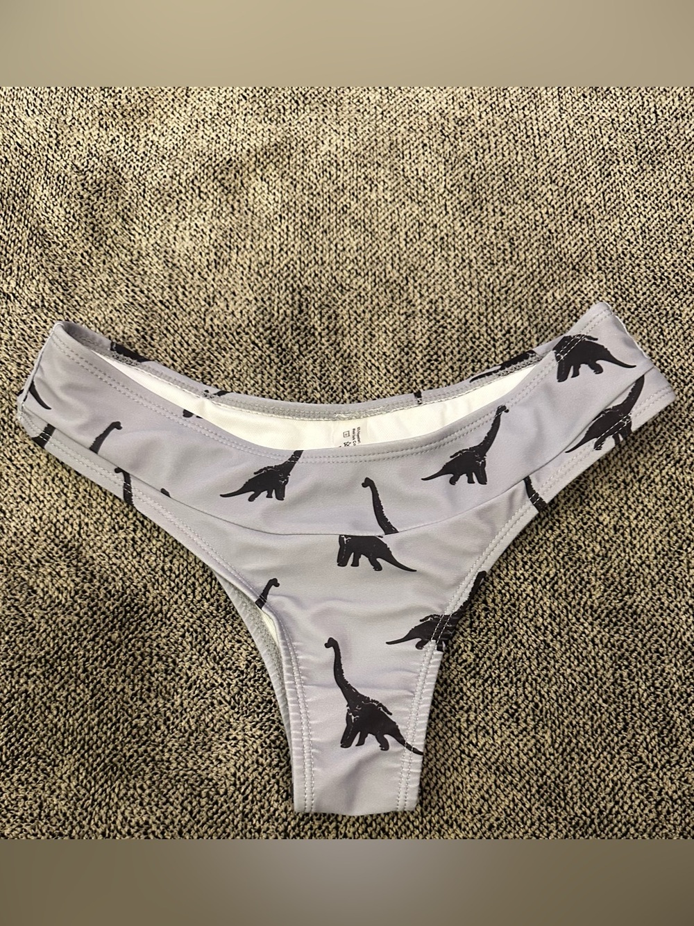 Dinosaur print bikini swimsuit bottoms